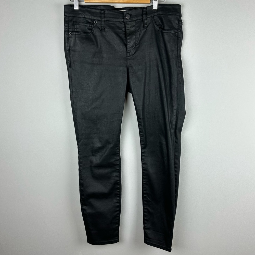 Madewell coated skinny jeans size 31